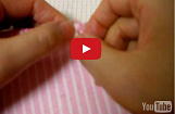 ブランケットステッチの縫い方の動画